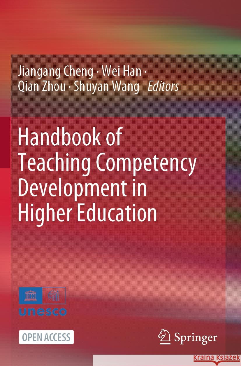 Handbook of Teaching Competency Development in Higher Education  9789819962754 Springer Nature Singapore - książka