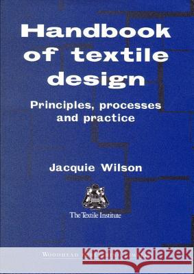 Handbook of Textile Design Jacquie Wilson 9781855735736 Woodhead Publishing - książka