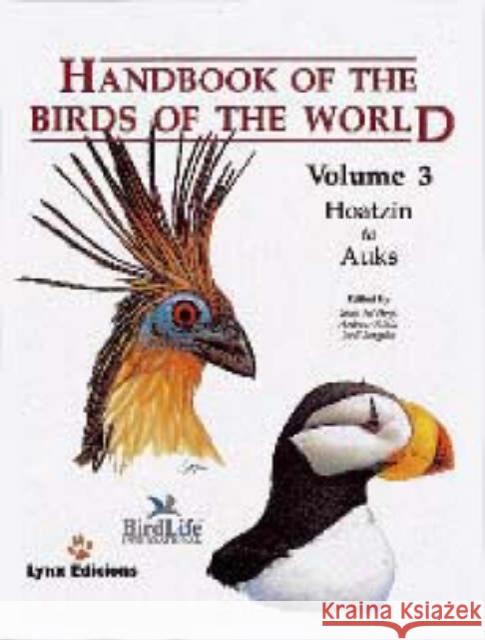 Handbook of the Birds of the World. Vol.3  9788487334207 Lynx Edicions - książka