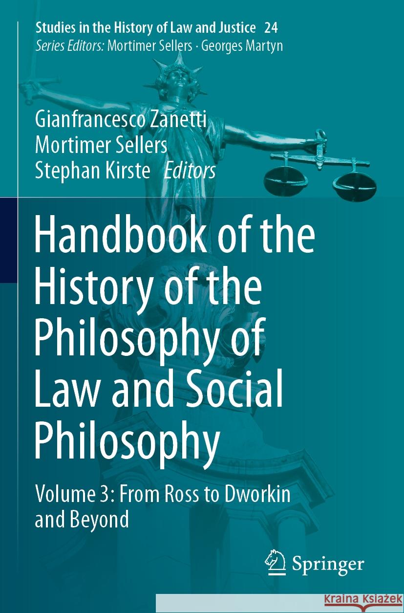 Handbook of the History of the Philosophy of Law and Social Philosophy  9783031195525 Springer Nature Switzerland - książka