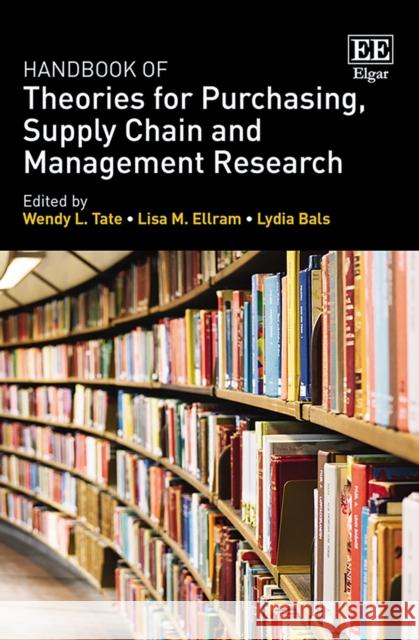 Handbook of Theories for Purchasing, Supply Chain and Management Research  9781839104497 Edward Elgar Publishing Ltd - książka