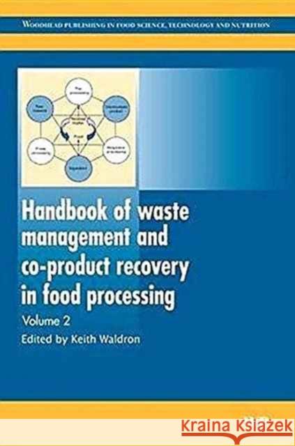 Handbook of Waste Management and Co-Product Recovery in Food Processing Keith W. Waldron 9781782421412 Woodhead Publishing - książka
