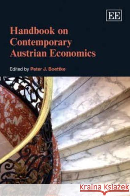 Handbook on Contemporary Austrian Economics  9781847204110 Edward Elgar Publishing Ltd - książka