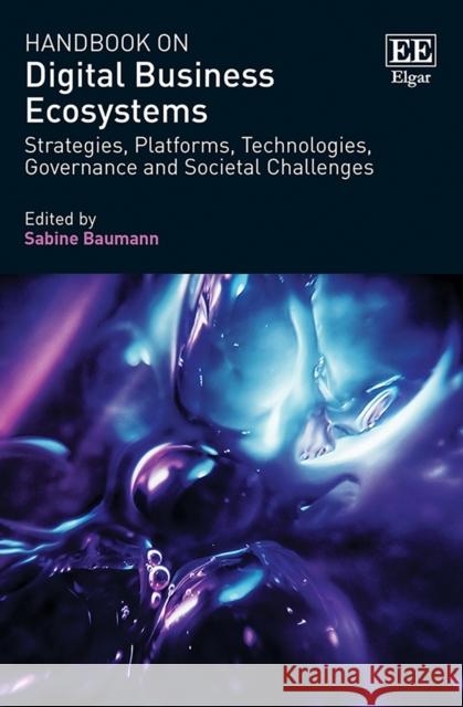 Handbook on Digital Business Ecosystems  9781839107184 Edward Elgar Publishing Ltd - książka