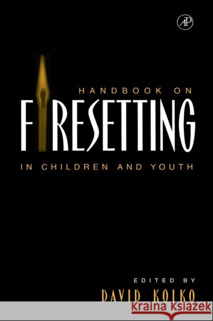 Handbook on Firesetting in Children and Youth David J. Kolko 9780124177611 Academic Press - książka