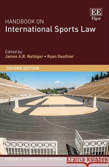 Handbook on International Sports Law  9781839108600 Edward Elgar Publishing Ltd - książka