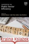Handbook on Public Sector Efficiency  9781839109157 Edward Elgar Publishing Ltd