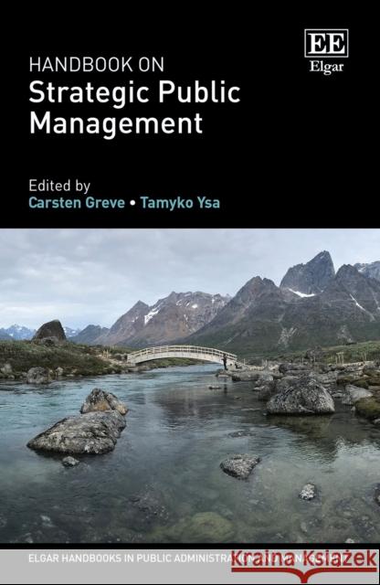 Handbook on Strategic Public Management  9781789907186 Edward Elgar Publishing Ltd - książka
