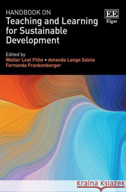 Handbook on Teaching and Learning for Sustainable Development  9781035309061 Edward Elgar Publishing Ltd - książka