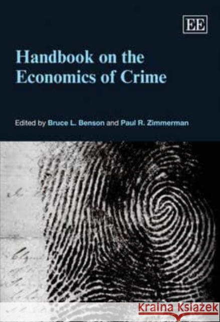 Handbook on the Economics of Crime  9781847209542 Edward Elgar Publishing Ltd - książka