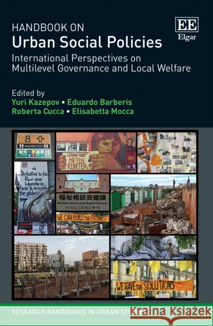 Handbook on Urban Social Policies: International Perspectives on Multilevel Governance and Local Welfare Elisabetta Mocca 9781788116145 Edward Elgar Publishing Ltd - książka