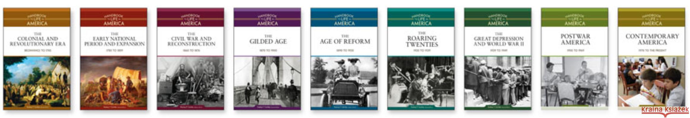 Handbook to Life in America Set Series Editor Rodney P Carlisle          Golson Books                             Rodney P Carlisle 9780816077854 Facts on File - książka