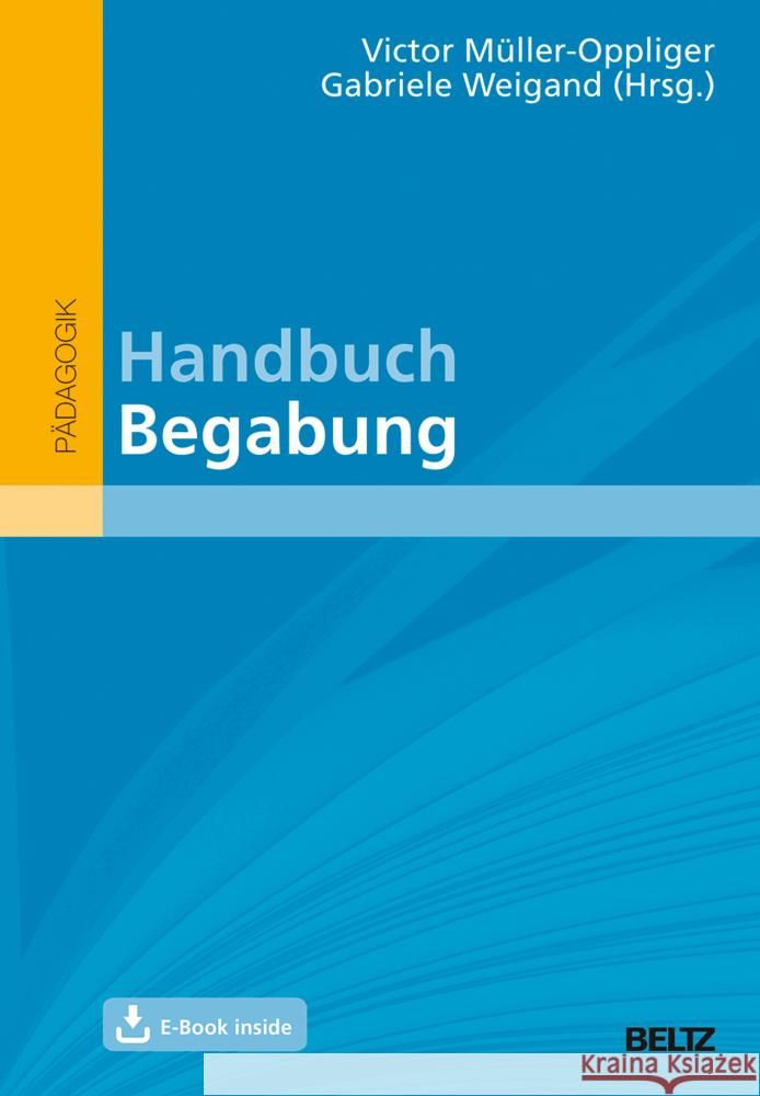 Handbuch Begabung, m. 1 Buch, m. 1 E-Book  9783407258069 Beltz - książka