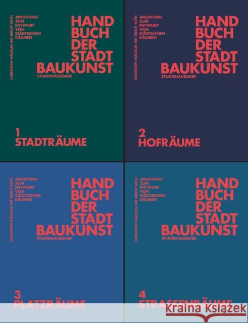 Handbuch der Stadtbaukunst  9783986120542 JOVIS Verlag - książka