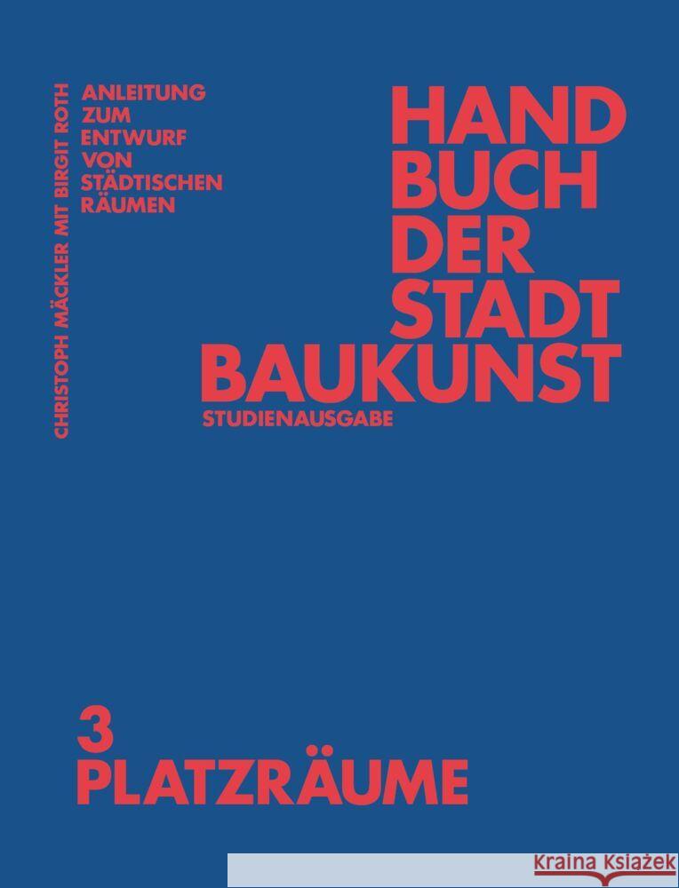 Handbuch der Stadtbaukunst  9783986120573 JOVIS Verlag - książka