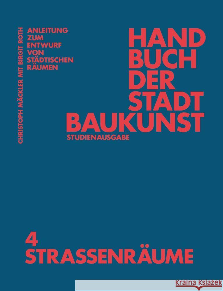 Handbuch der Stadtbaukunst  9783986120580 JOVIS Verlag - książka