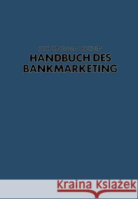 Handbuch Des Bankmarketing Joachim S 9783409147095 Gabler Verlag - książka
