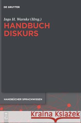 Handbuch Diskurs  9783110295733 De Gruyter Mouton - książka
