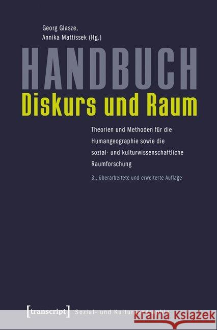Handbuch Diskurs und Raum  9783837632187 transcript Verlag - książka