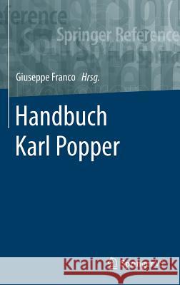 Handbuch Karl Popper Giuseppe Franco 9783658162382 Springer vs - książka