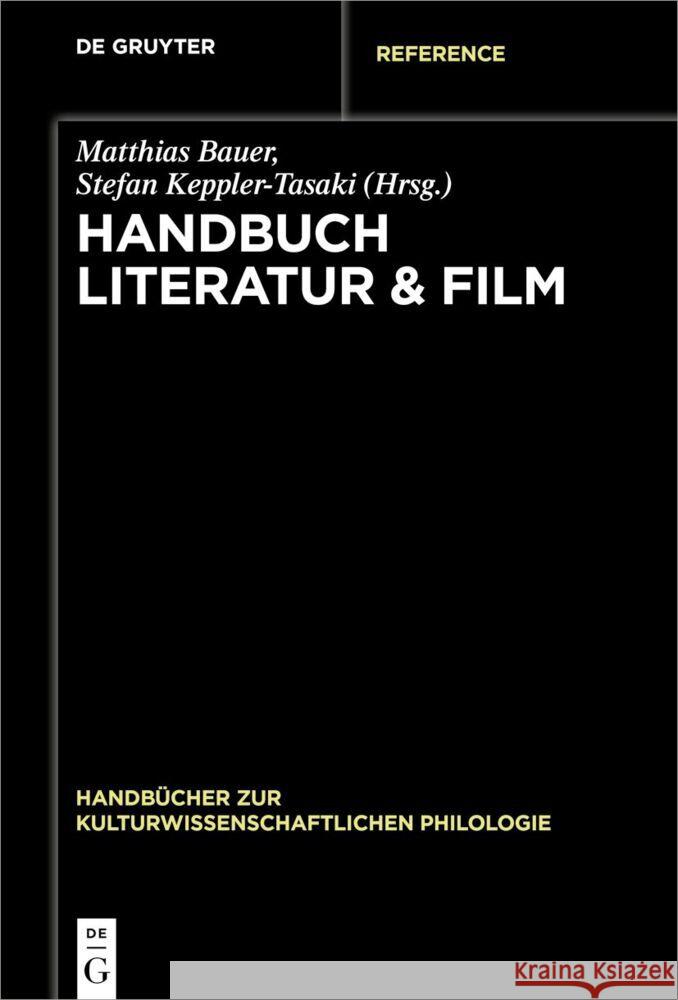 Handbuch Literatur & Film Bauer, Matthias 9783110555240 de Gruyter - książka