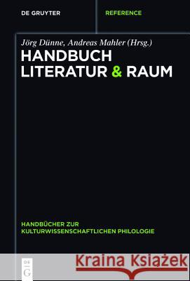 Handbuch Literatur & Raum  9783110301205 De Gruyter - książka