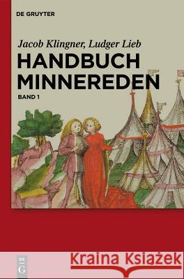 Handbuch Minnereden Ludger Lieb Jacob Klingner 9783110183320 Walter de Gruyter - książka