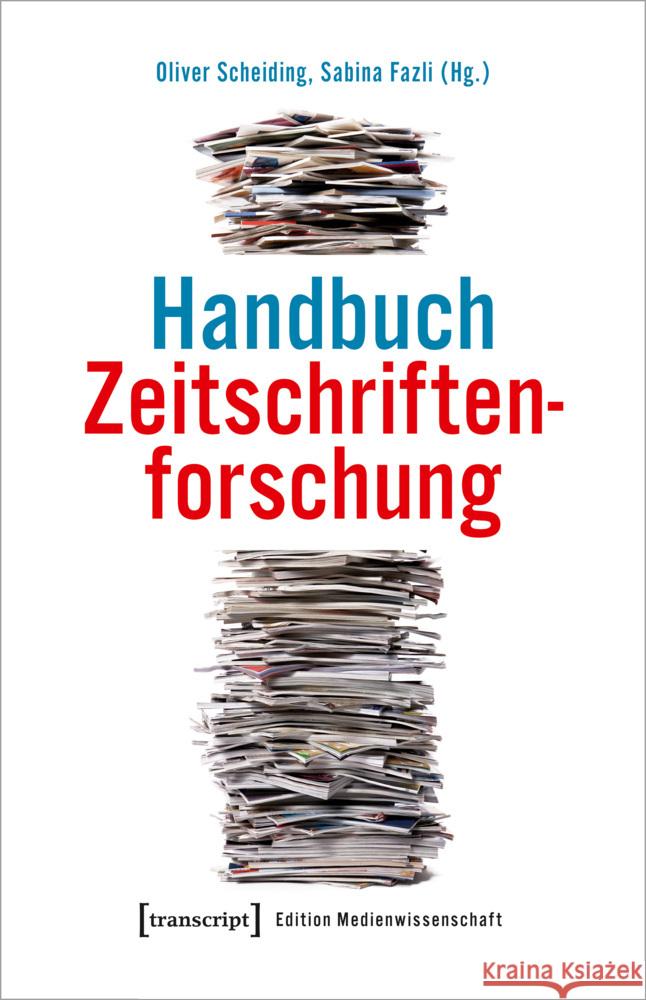 Handbuch Zeitschriftenforschung  9783837651133 transcript Verlag - książka