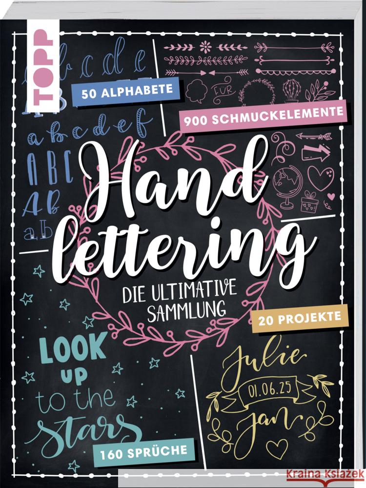 Handlettering - Die ultimative Sammlung frechverlag 9783735881601 Frech - książka