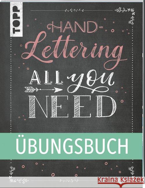 Handlettering All you need. Das Übungsbuch  9783772483813 Frech - książka