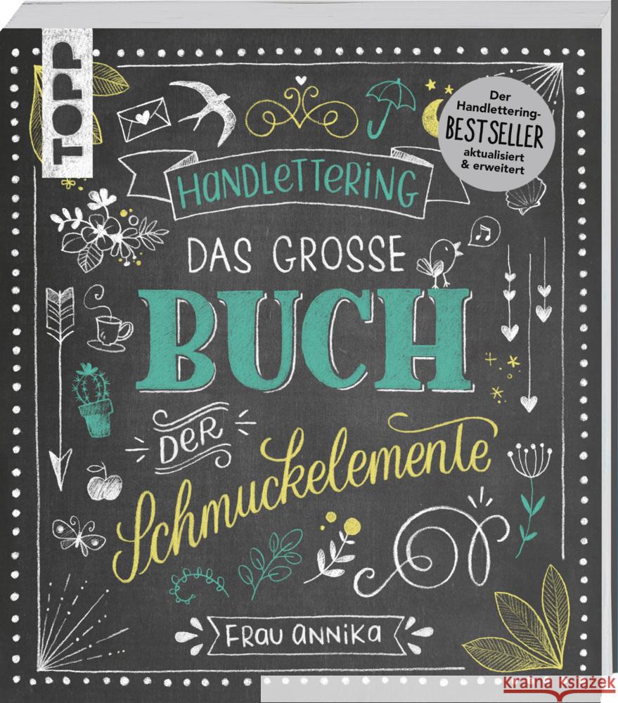 Handlettering. Das große Buch der Schmuckelemente Frau Annika 9783772447419 Frech - książka
