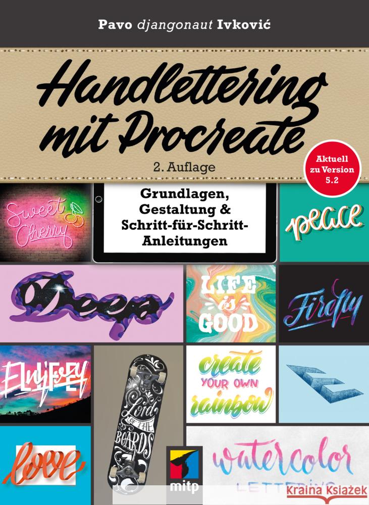 Handlettering mit Procreate Ivkovic, Pavo 9783747505380 MITP - książka