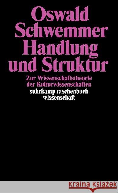 Handlung und Struktur Schwemmer, Oswald 9783518282694 Suhrkamp - książka