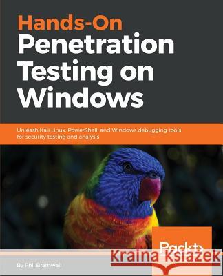 Hands-On Penetration Testing on Windows Phil Bramwell 9781788295666 Packt Publishing - książka