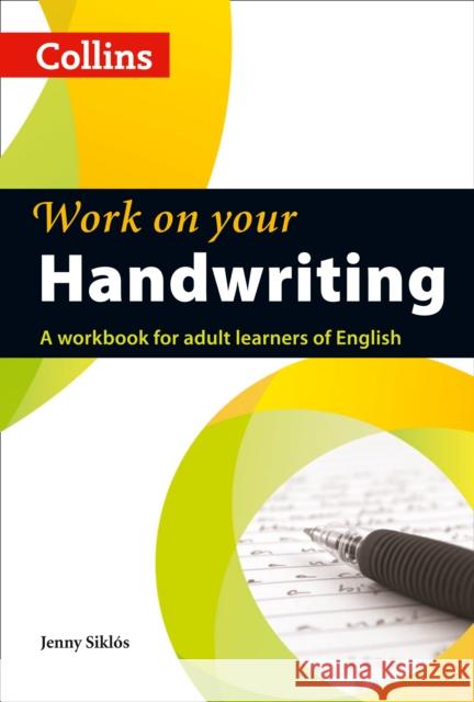Handwriting: A2-C2 Jenny Siklos 9780007469420 HarperCollins Publishers - książka
