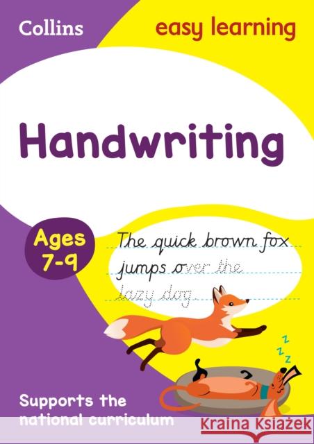 Handwriting Ages 7-9: Ideal for Home Learning Collins Easy Learning 9780008151423 HarperCollins Publishers - książka