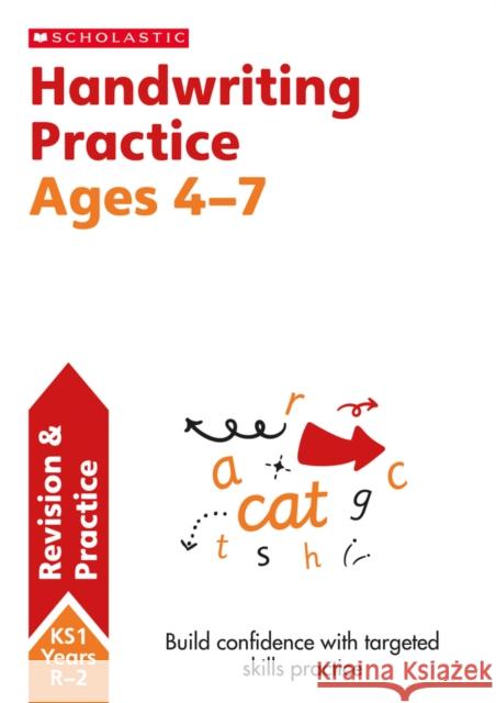 Handwriting Practice Ages 4-7 Amanda McLeod 9781407141701 SCHOLASTIC EDUCATIONAL - książka