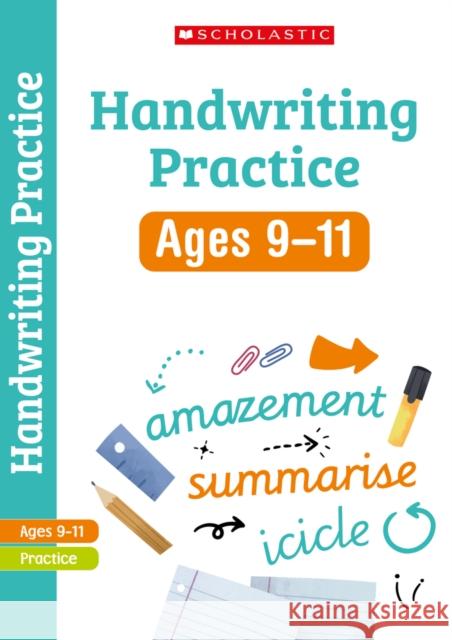 Handwriting Practice (Ages 9-11) Christine Moorcroft 9781407141725 Scholastic - książka