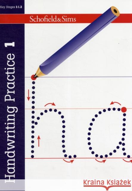 Handwriting Practice Book 1: KS1, Ages 5-7 Carol Matchett 9780721712031 Schofield & Sims Ltd - książka