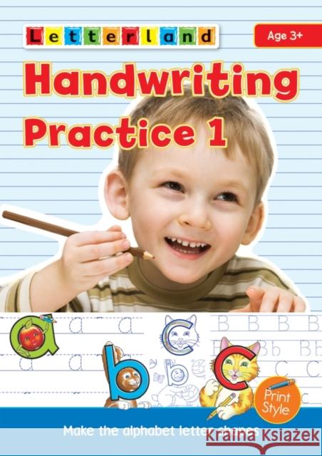 Handwriting Practice: My Alphabet Handwriting Book   9781862097209 Letterland International - książka
