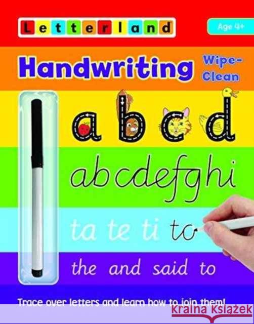 Handwriting Wipe-Clean Lisa Holt, Lyn Wendon 9781782481676 Letterland International - książka