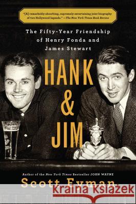 Hank and Jim: The Fifty-Year Friendship of Henry Fonda and James Stewart Scott Eyman 9781501102189 Simon & Schuster - książka