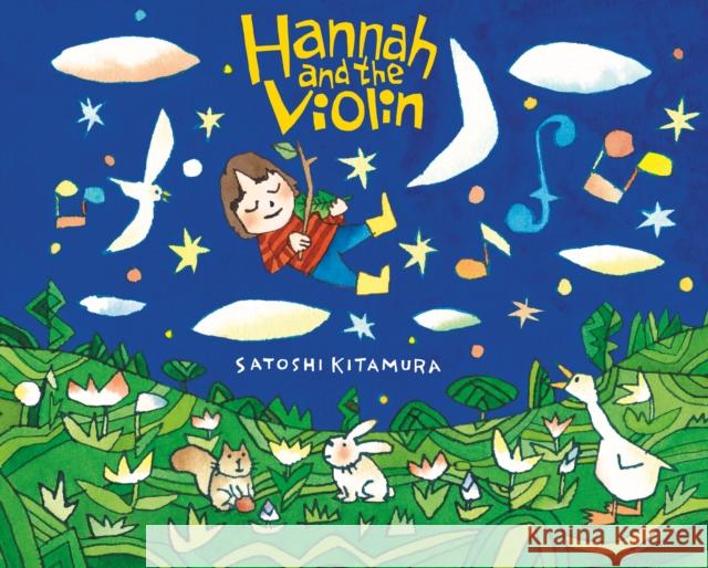 Hannah and the Violin Satoshi Kitamura 9781915252821 Scallywag Press - książka