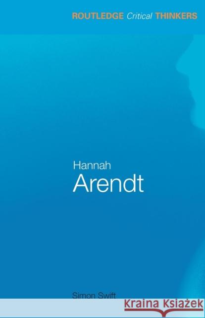 Hannah Arendt Simon (University of Leeds, UK) Swift 9780415425865  - książka