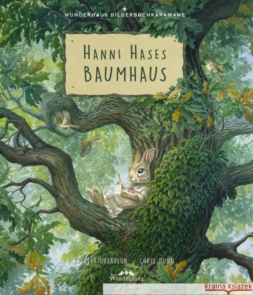 Hanni Hases Baumhaus Richardson, Steve 9783963720963 Wunderhaus Verlag - książka