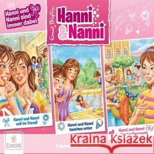 Hanni und Nanni, 3er Box-Hanni und Nanni sind immer dabei, 3 Audio-CD  0194398001920 Miller Sonstiges Wortprogramm - książka