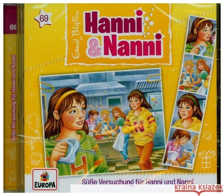 Hanni und Nanni - Süße Versuchung für Hanni und Nanni. Tl.69, 1 Audio-CD  0194398001524 Miller Sonstiges Wortprogramm - książka