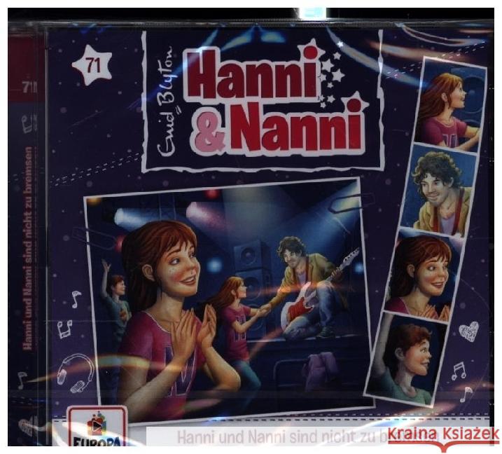 Hanni und Nanni sind sind nicht zu bremsen, 1 Audio-CD  0194399626221 Miller Sonstiges Wortprogramm - książka