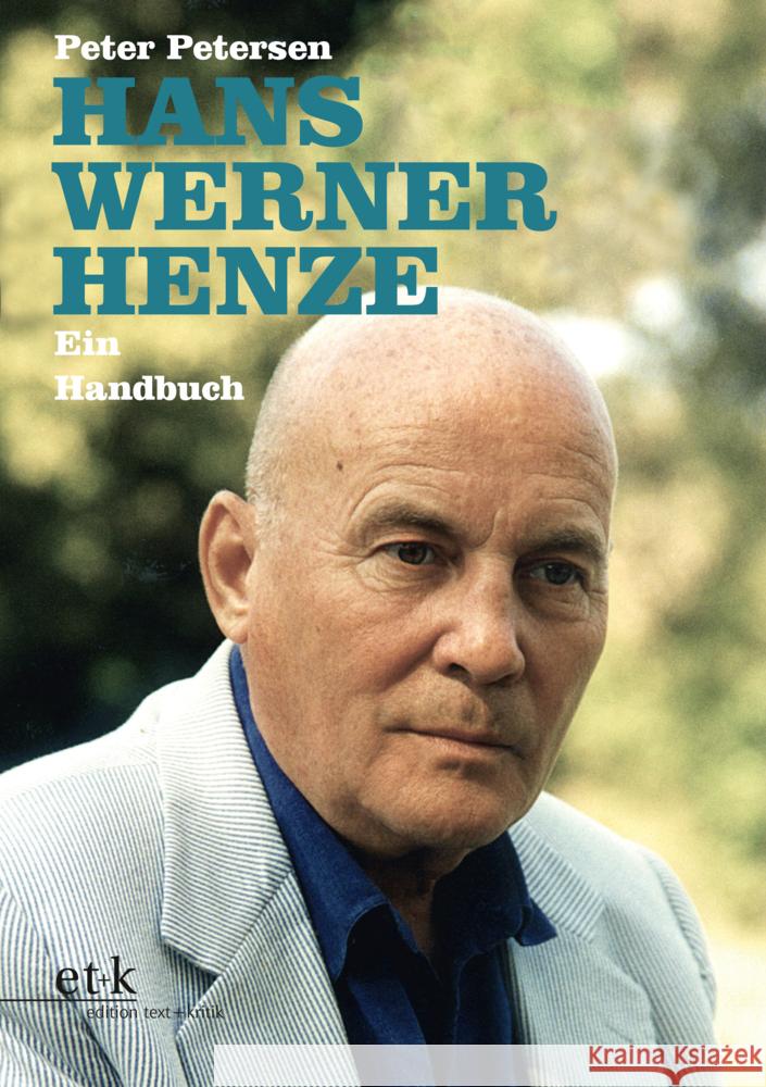 Hans Werner Henze Petersen, Peter 9783967076271 Edition Text und Kritik - książka