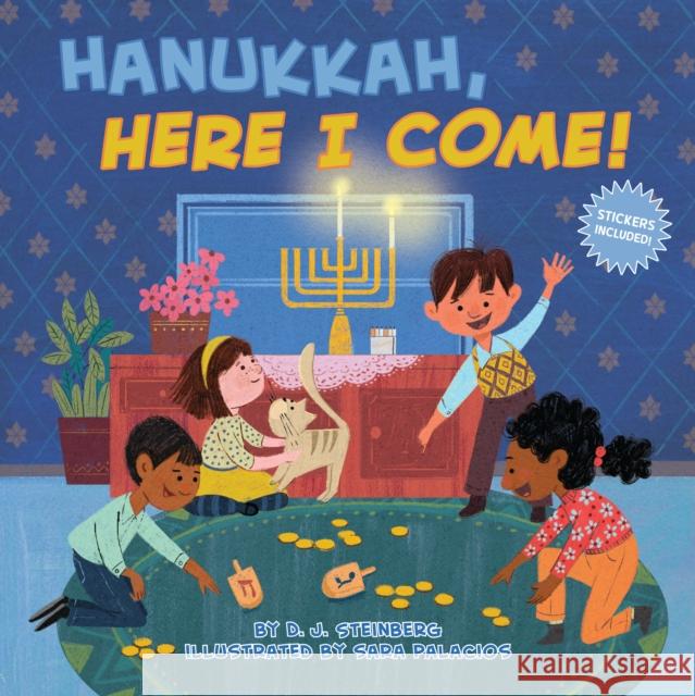 Hanukkah, Here I Come! D. J. Steinberg Sara Palacios 9780593094266 Grosset & Dunlap - książka